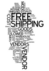 Word Cloud "Free Shipping"