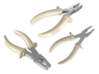 Obraz premium Pliers. 3D isolated