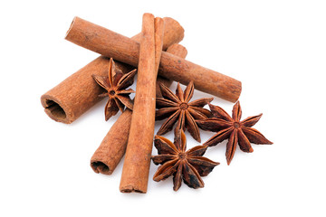 Cinnamon and star anise