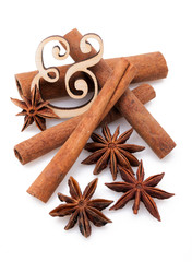 Cinnamon and star anise
