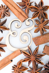 Cinnamon and star anise