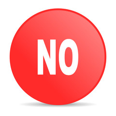 no red circle web glossy icon