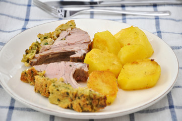 Lammcarree mit Kräuterkruste