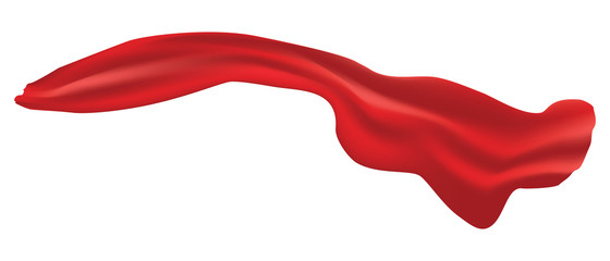 Fototapeta premium Red scarf