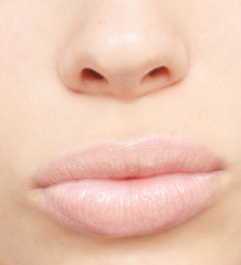 woman lips