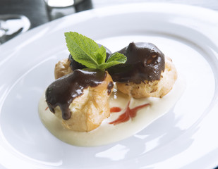 chocolate eclairs