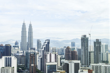 Fototapeta na wymiar Malezja budynek widok z góry