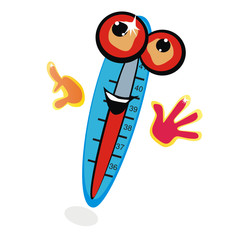 termometro vector