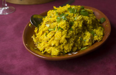 Codfish with potatoes