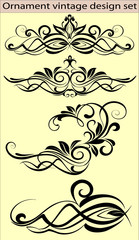 Vintage Deco ornament