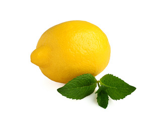 Full lemon with mint