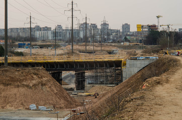 Construction of West Roundabout Way in Vilnius