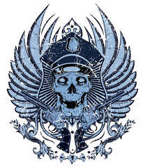 Policeman skull
