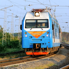 Naklejka premium passenger train