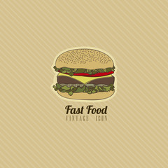 retro fast food