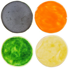 Handmade pottery circles