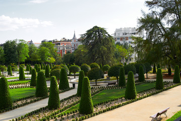 Saved natural parks in Europe Madrid