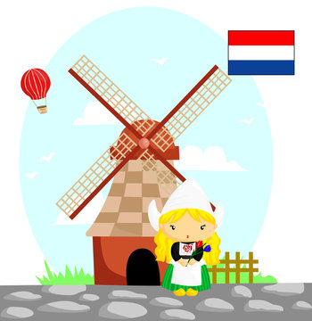 Dutch Flag and Culture