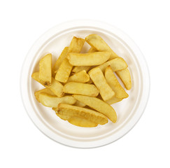 Cooked potato steak fries