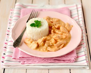 Paprika Chicken Stroganoff
