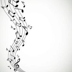 Vector Illustration of Music Notes