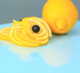 Unusual lemon.