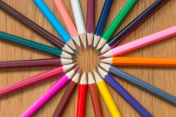 Colour pencils