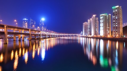 Fototapeta na wymiar Busan Cityscape