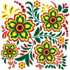 Decorative floral element