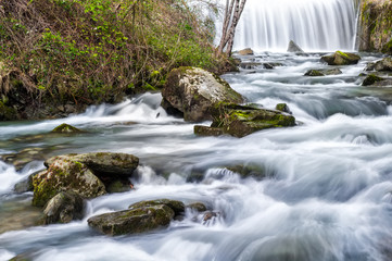 Stream at spring