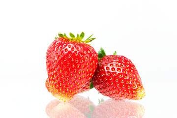 strawberry  Isolated on a white background.