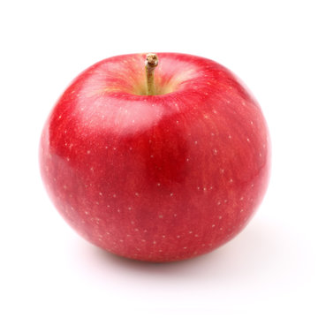 One red apple