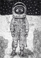 amazement astronaut