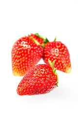 strawberry  Isolated on a white background.