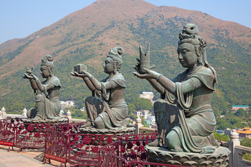 Obraz premium Giant Buddha complex
