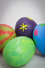 Handmade easter eggs