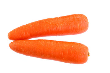 carrot isolated on white background