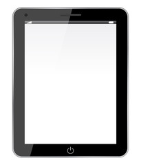 Vector tablet computer illustration