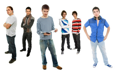Obraz premium men group