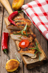 roasted chicken fillet © Kamila Cyganek