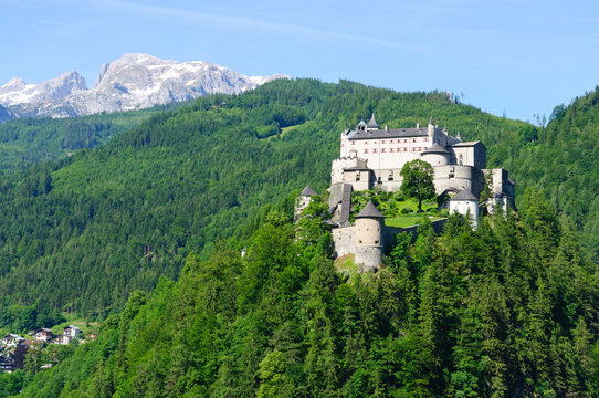 Burg Hohenwerfen in Werfen, Austria