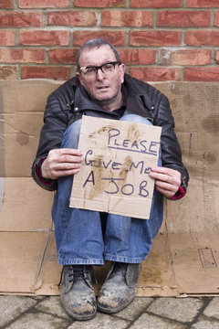 Homeless and Jobless man