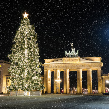 brandenburger tor weihnachten