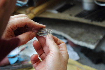 Fototapeta premium wyroby ze złota