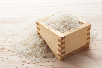 白米と枡