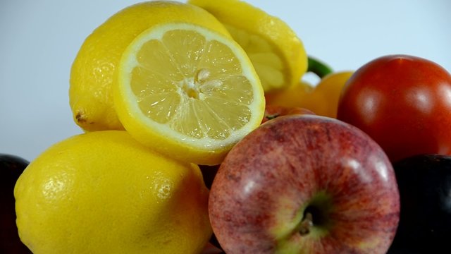 Fr&uuml;chte und Gem&uuml;se