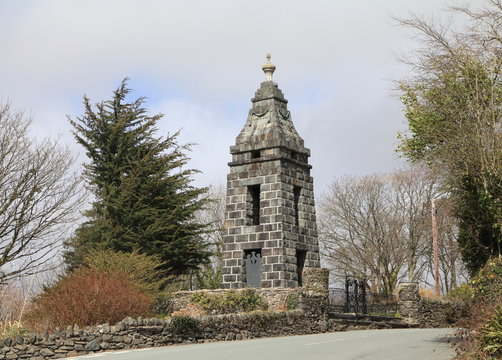 Folly (Clough Williams Ellis) At Garreg, Wales