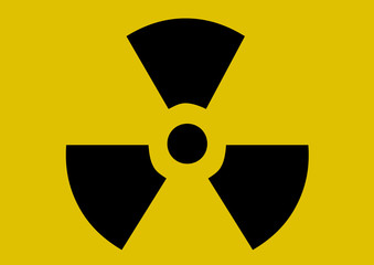 Fototapeta premium Symbole toxique et nucléaire