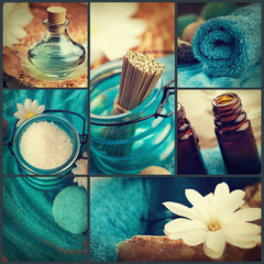 Spa collage
