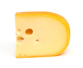 cheese isolated on white background